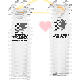 I Heart Pedro Nombre I Love Personalizadotuff Camiseta sin mangas - Regaloses