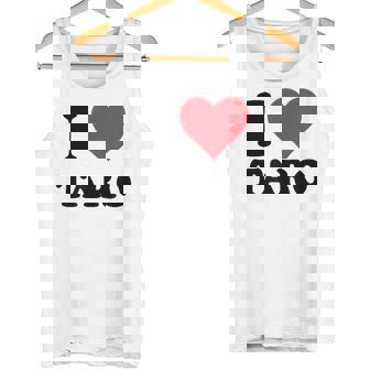 I Heart Taro 名 I Love パーソナライズ タンクトップ - Kawaiitshirt