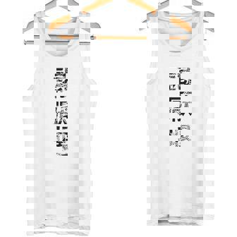 Japanese Dragon With Asian Characters Tank Top | Mazezy