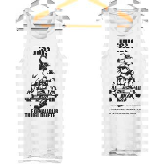 Jesucristo Dios Gimnasio Cristiano Entrenamiento Peso Muerto Cul Camiseta sin mangas - Regaloses