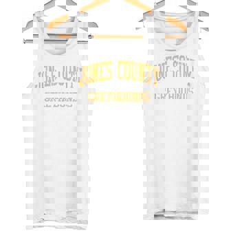 Jones County High School HS Gray GA Vintage Sports Tank Top | Mazezy