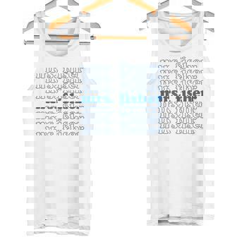 L'été Où Jeuis Devenue Jolie Mrs Fisher Blue Repeat Blue Débardeur e - Cadeauxyz