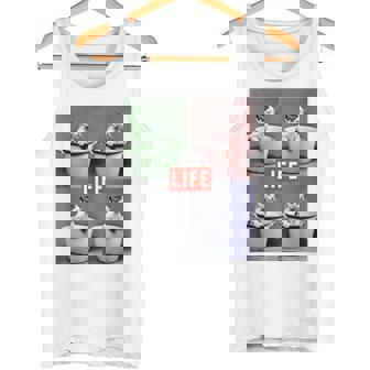 Life Picture Collection 猫（1） タンクトップ - Kawaiitshirt