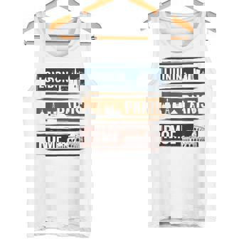 London Paris Rome Travel World Traveler Tank Top | Mazezy