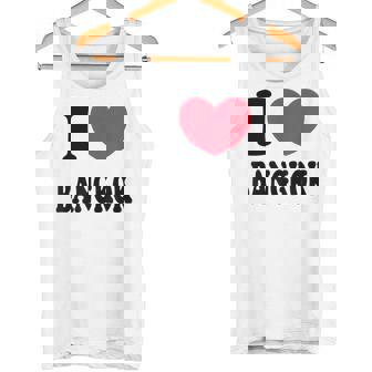 I Love Bangkok バンコクが大好き タンクトップ - Kawaiitshirt