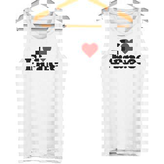 I Love Heart France Culture Française Débardeur e - Cadeauxyz