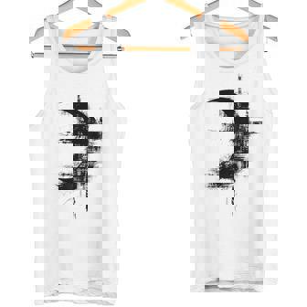 Luna Arte Dibujo Abstracto Ilustración Gráfica Luna Camiseta sin mangas - Regaloses