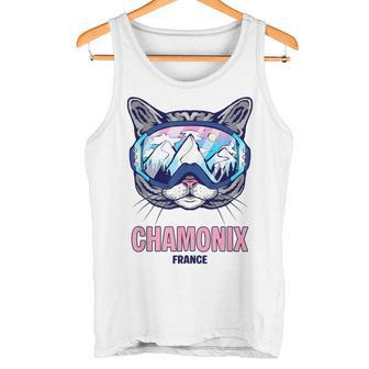 Masque Deki Pour Chat Panorama De Montagne Chamonix Débardeur e - Cadeauxyz
