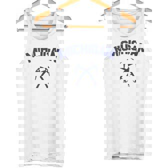 Michigan Ice Climbing Tools Tank Top Tank Top | Mazezy