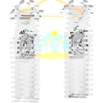 Mine Volleyball Seagull Game Sport Beach Tank Top | Mazezy