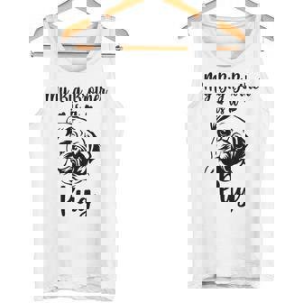 Mon Grand Frère Est Un Carlin Mignon Grand Frère Carlin Bébé Débardeur e - Cadeauxyz