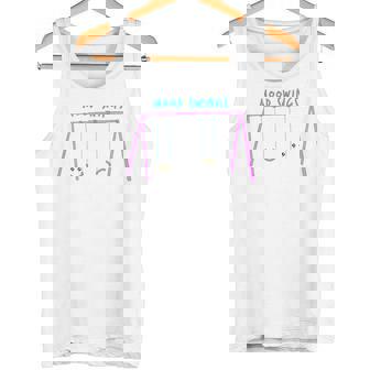 Mood Swings Kawaii Smile Mad Swing Set Attitude Tank Top | Mazezy