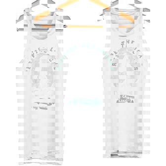 Morgan Hill California Bigfoot Night Walk Retro Tank Top | Mazezy