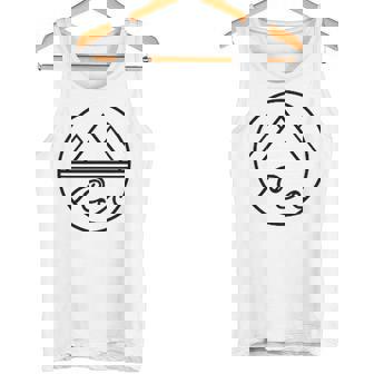 Mountains Waves Nature Outdoor Surf Hiking Hiker Surfer Tank Top | Mazezy