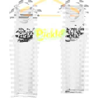 Mr Pickle ピクルス 風変わりで楽しいグラフィックピクルス タンクトップ - Kawaiitshirt