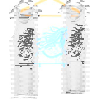 Mythologie Grecque Antique Gorgone Medusa Équitation Un Longboard Débardeur e - Cadeauxyz