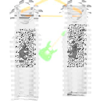 Notes De Musique Pour Guitare Électriqueert Manche Longue Débardeur e - Cadeauxyz