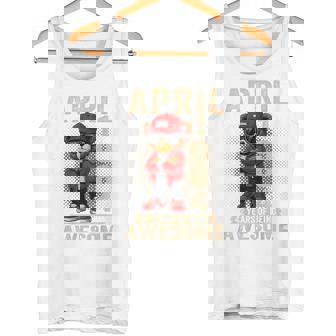 Ours En Peluche Avec Inscription On Back Avril 1984-42E Anniversaire 42 Ans Débardeur e - Cadeauxyz