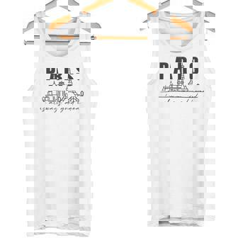 París Esiempre Una Buena Idea Arte Torre Eiffel Francia Camiseta sin mangas - Regaloses