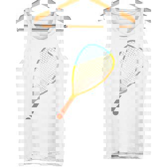 Racquetball Racket Vintage Retro Premium Tank Top | Mazezy