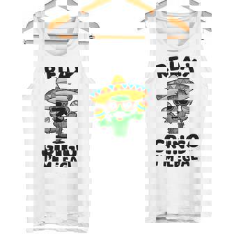 Relax Gringo I Am Legal Latino Mexican Immigrant Tank Top | Mazezy