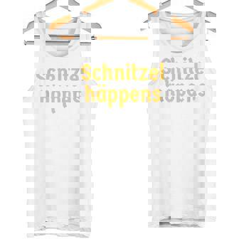 Schnitzel Happens German Beer Oktoberfest Tank Top | Mazezy