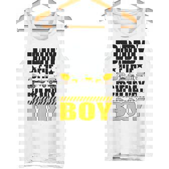 Trabajador De La Construcción Fiesta De Cumpleaños Papá Del Niño De Cumpleaños Camiseta sin mangas - Regaloses