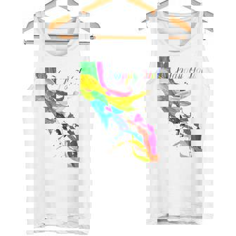 Vibrant And Colorful Holi タンクトップ - Kawaiitshirt