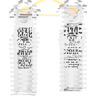 Vintage Abril 1973 Legendario Desde Abril 1973 Camiseta sin mangas - Regaloses