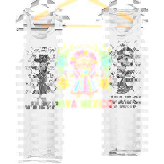 Viva Mexicana Camisa Mexicana Para Niñas Pequeñas Camiseta sin mangas - Regaloses
