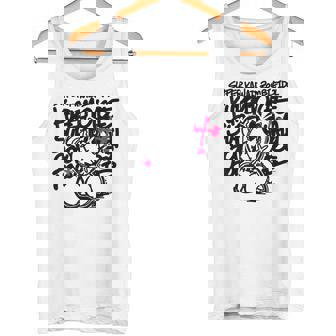 【クレイジー・オリー】Super Kawaii Zombie Idol 白 タンクトップ - Kawaiitshirt