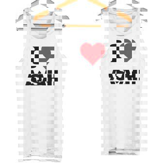 アイハート アサヒジャパン ラブ日本土産アイテム タンクトップ - Kawaiitshirt