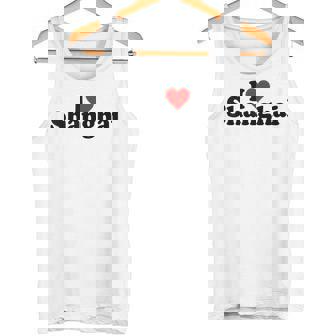 アイラブハート上海チャイナ タンクトップ - Kawaiitshirt