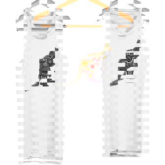 アボリジニアート カンガルー。 タンクトップ - Kawaiitshirt