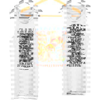 イタリアンブレインロットファニーイタリアンブレインロットミーム タンクトップ - Kawaiitshirt