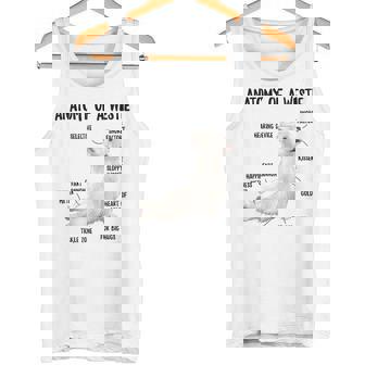 ウエスト・ハイランド・ホワイト・テリア犬の子犬ウェスティの解剖学 タンクトップ - Kawaiitshirt