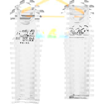 セキセイインコ 三兄弟 インコ 鳥 かわいい イラスト 手書き セキセイインコ 好き 鳥好き おもしろ 長袖tシャツ タンクトップ - Kawaiitshirt