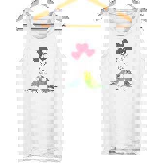 セキセイインコ、面白い鳥、楽しい、セキセイインコ タンクトップ - Kawaiitshirt