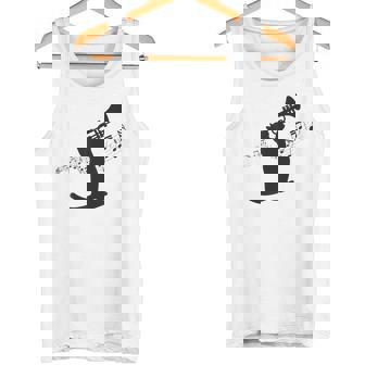 トランペット奏者猫 タンクトップ - Kawaiitshirt