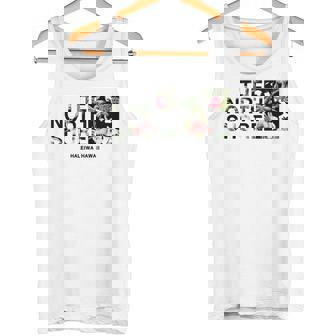 ハワイ ヴィンテージスタイル ノースショア ハレイワ ヤシの木 長袖tシャツ タンクトップ - Kawaiitshirt