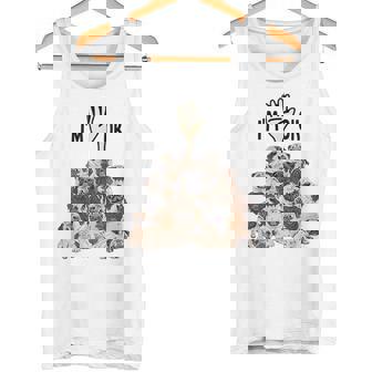 パグがいっぱい I'm Ok パグ好き。 タンクトップ - Kawaiitshirt