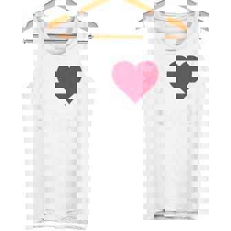 レッドハート I Lovehion タンクトップ - Kawaiitshirt
