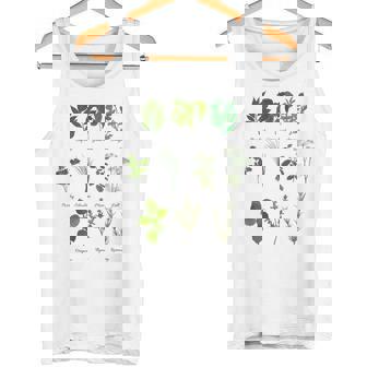 ヴィンテージボタニカルハーブ ハーブコレクション ハーバリスト タンクトップ - Kawaiitshirt