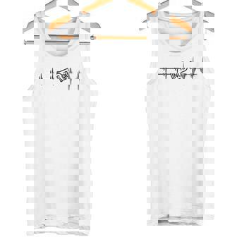 亜酸化窒素nosの前後のファニーマイハートレート タンクトップ - Kawaiitshirt