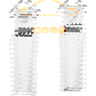 車の警告灯 面白いメカニック ハロウィン パンプキン オレンジ タンクトップ - Kawaiitshirt