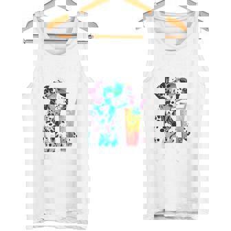 面白いtシャツ ダルメシアン イヌ わんこ メンズ 犬好き グッズ おもしろ 面白い 服 ネタ わんこ タンクトップ - Kawaiitshirt