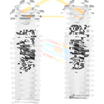 面白いドラッグレースカーnosスプレー Itend It タンクトップ - Kawaiitshirt