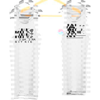 韓国国旗 韓国スポーツゲーム アスレチックジャージースタイル タンクトップ - Kawaiitshirt
