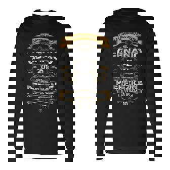 10 Anni Compleanno Gennaio 2016 Uomo Donna Gennaio 2016 Maglietta a maniche lunghe - Novitaregali