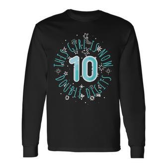 10Mo Cumpleaños La Niña Cumple Ahora 10 Años Fiesta 10 Camiseta de manga larga - Regaloses